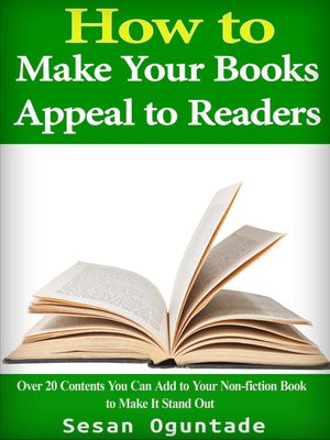 cover image of How to Make Your Books Appeal to Readers